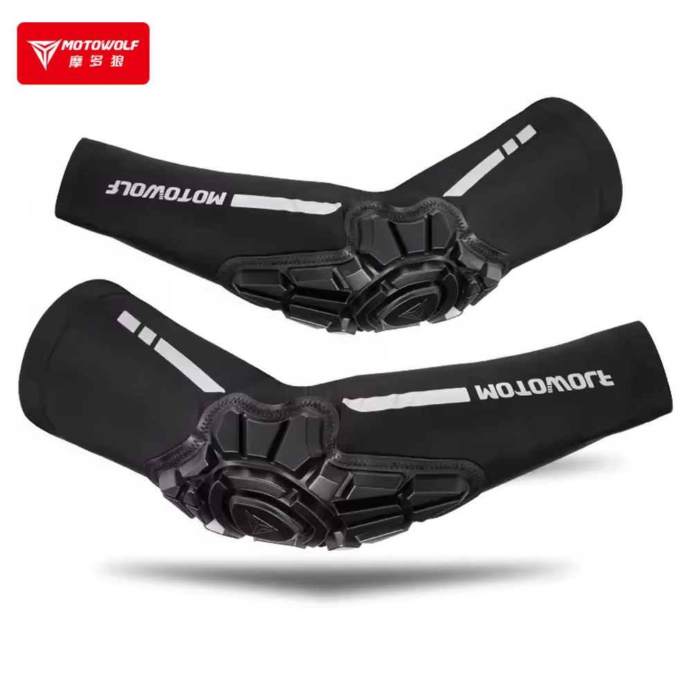 Mountain Biking Elbow Pads - واقيات كوع جديدة للدراجات النارية، حماية