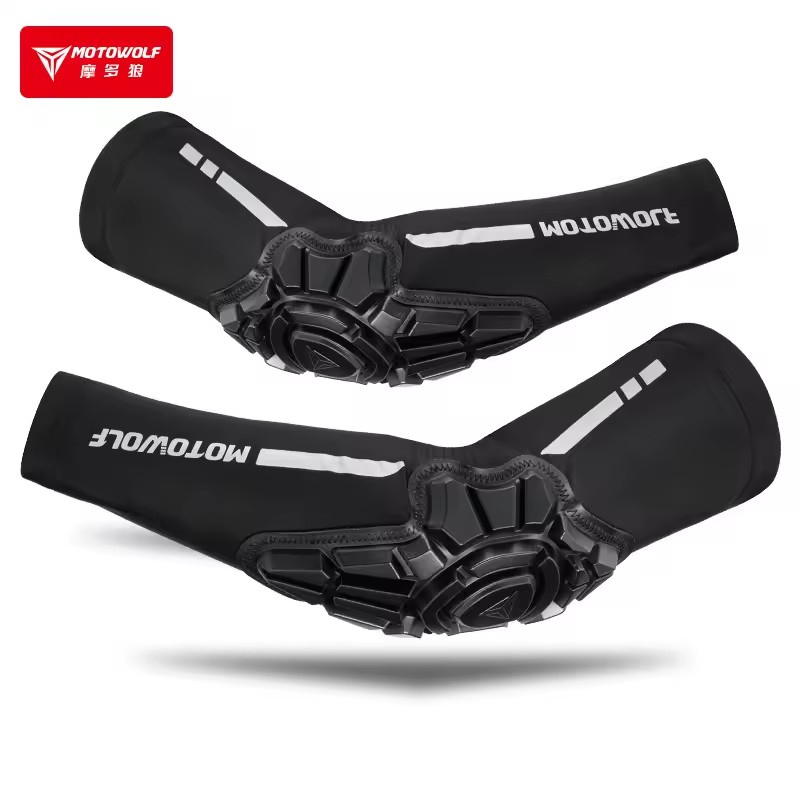 Mountain Biking Elbow Pads - MOTOWOLF موتوكروس الكوع حامي BMX DH