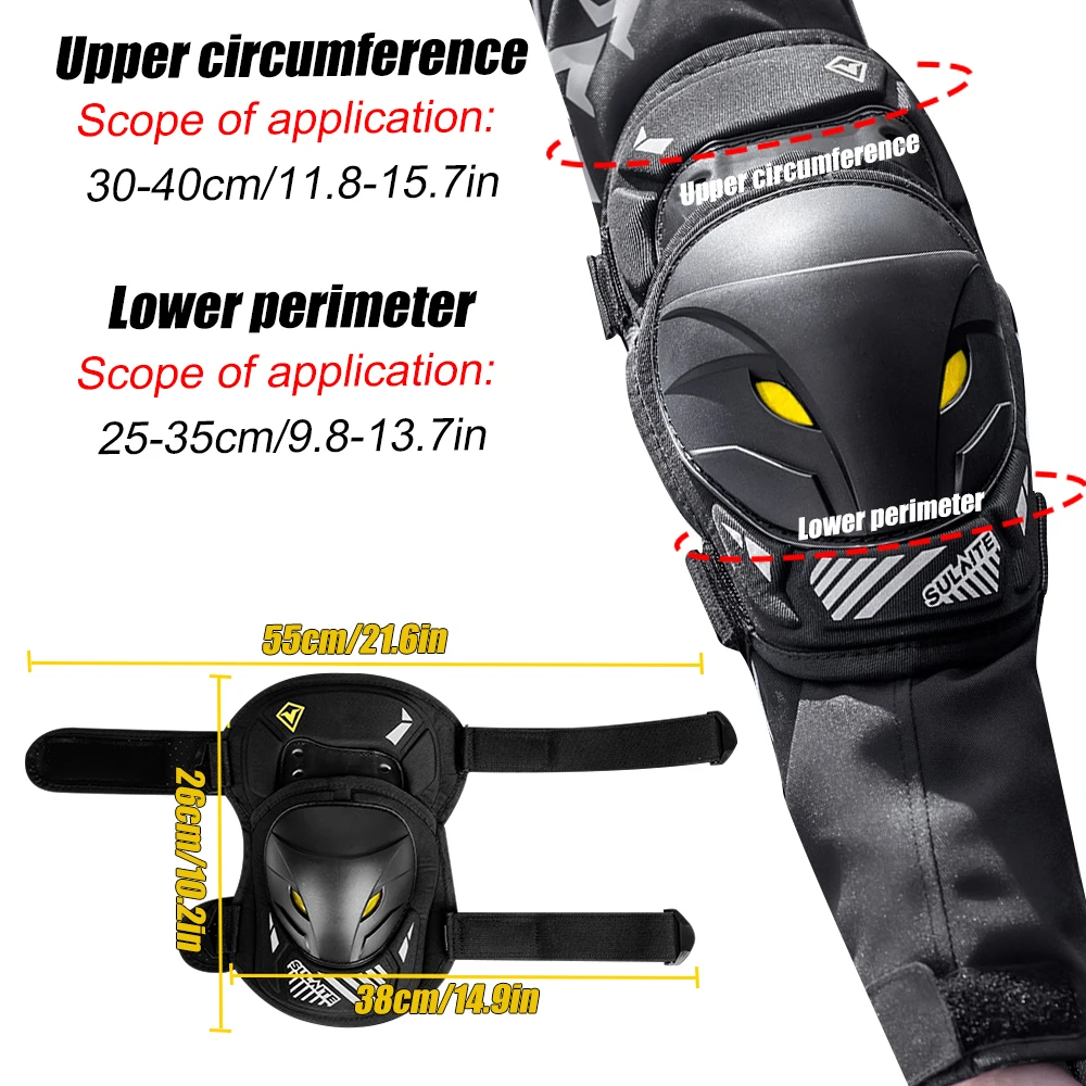 GOMOREON زوج واحد من واقيات ال - مراجعة Mountain Biking Elbow Pads وسعره