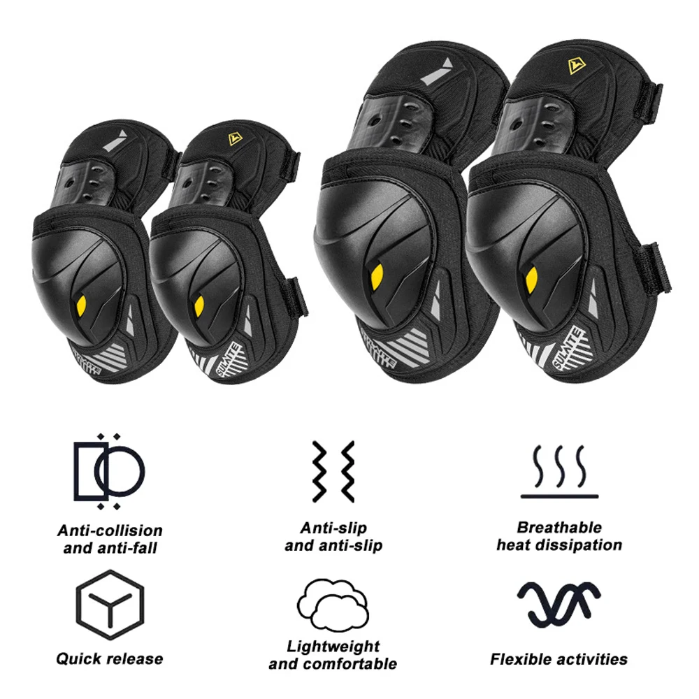 GOMOREON زوج واحد من واقيات ال - مراجعة Mountain Biking Elbow Pads وسعره