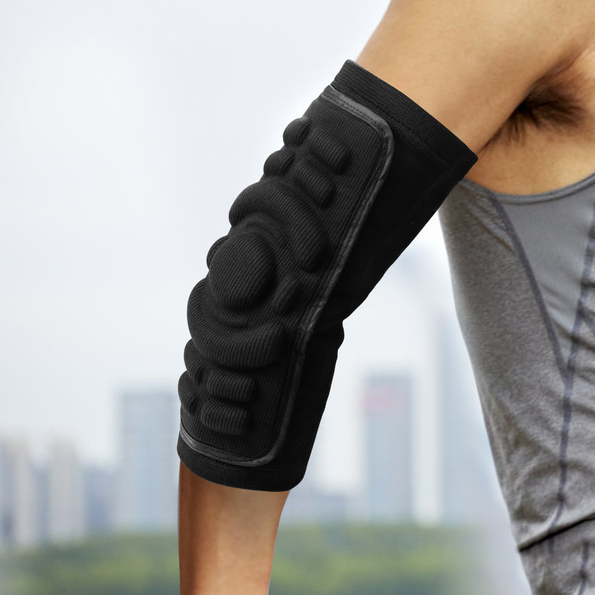 قطعتان من واقيات الكوع للدراجا - مراجعة Mountain Biking Elbow Pads وسعره