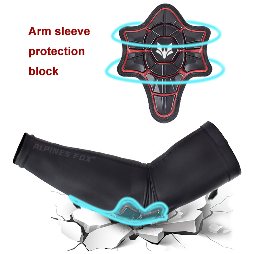 ALPINE FOX-دراجة نارية منصات ا - مراجعة Mountain Biking Elbow Pads وسعره
