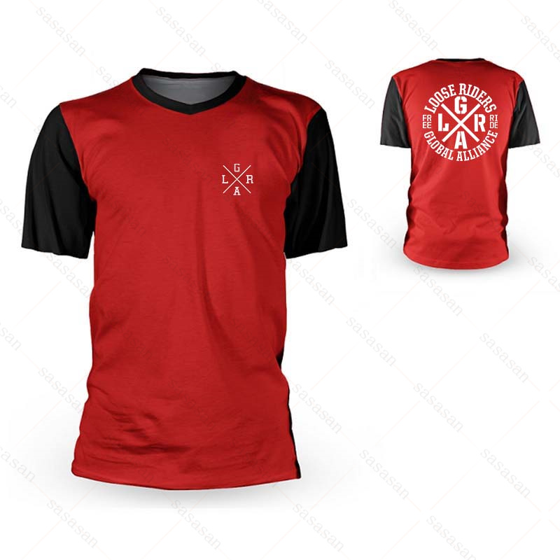 موتوكروس فضفاضة الدراجين قصيرة - مراجعة Mountain Biking Shirts وسعره