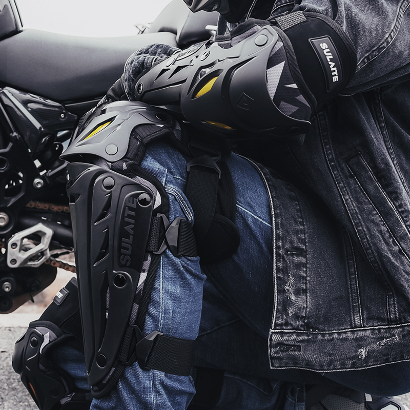 موتوكروس منصات الركبة موتو حما - مراجعة Mountain Biking Elbow Pads وسعره