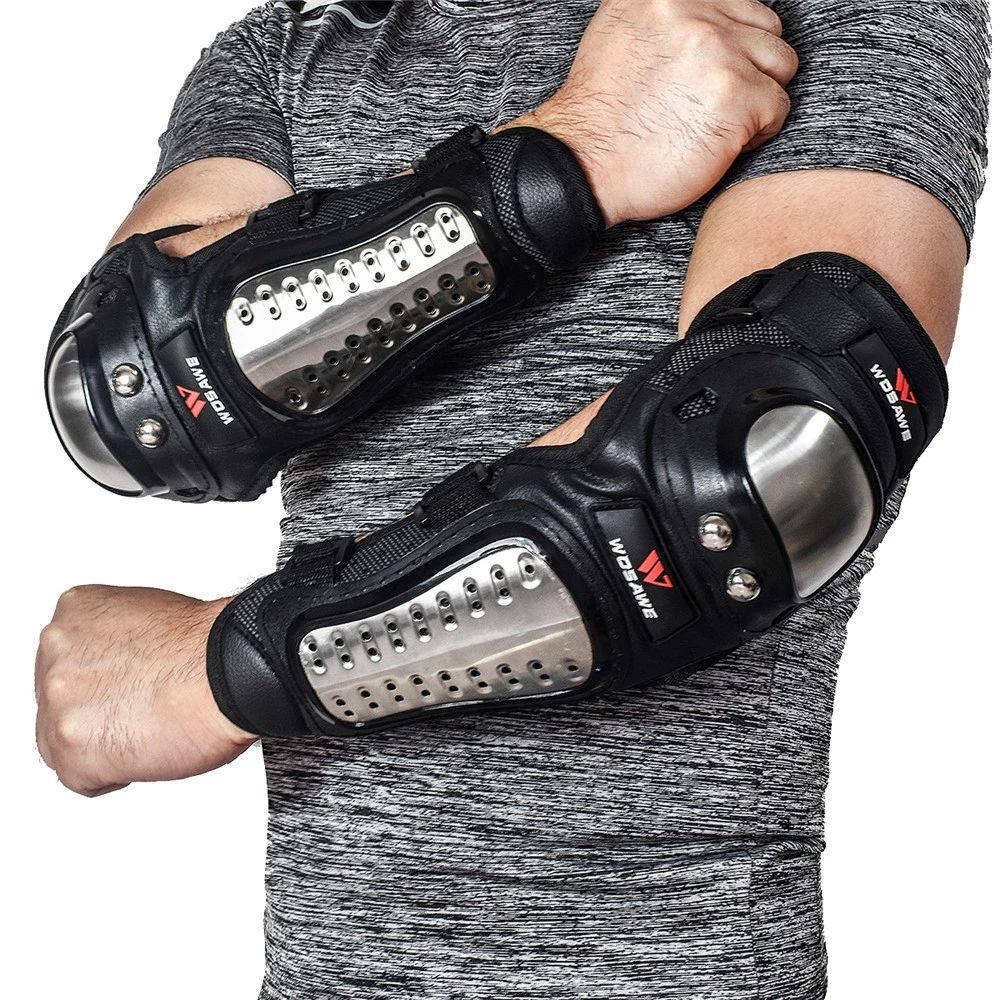 دراجة نارية الركبة حامي موتوكر - مراجعة Mountain Biking Elbow Pads وسعره