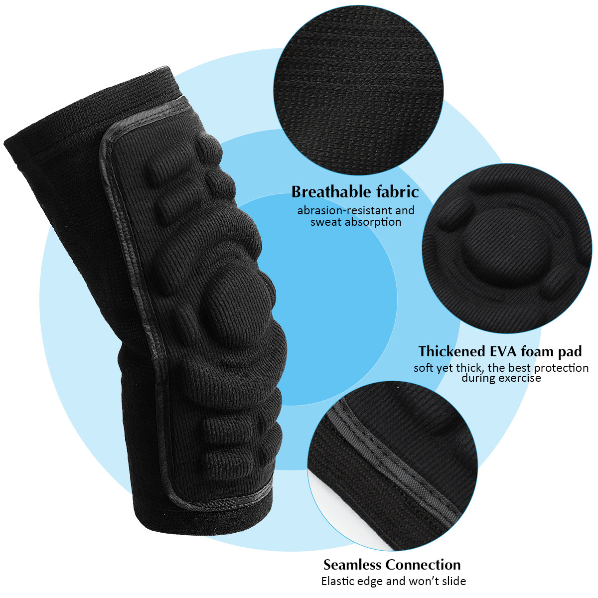 قطعتان من واقيات الكوع، حماية  - مراجعة Mountain Biking Elbow Pads وسعره